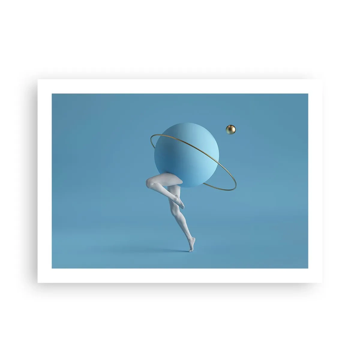 Affiche - Poster - Et les planètes deviennent folles - 70x50 cm