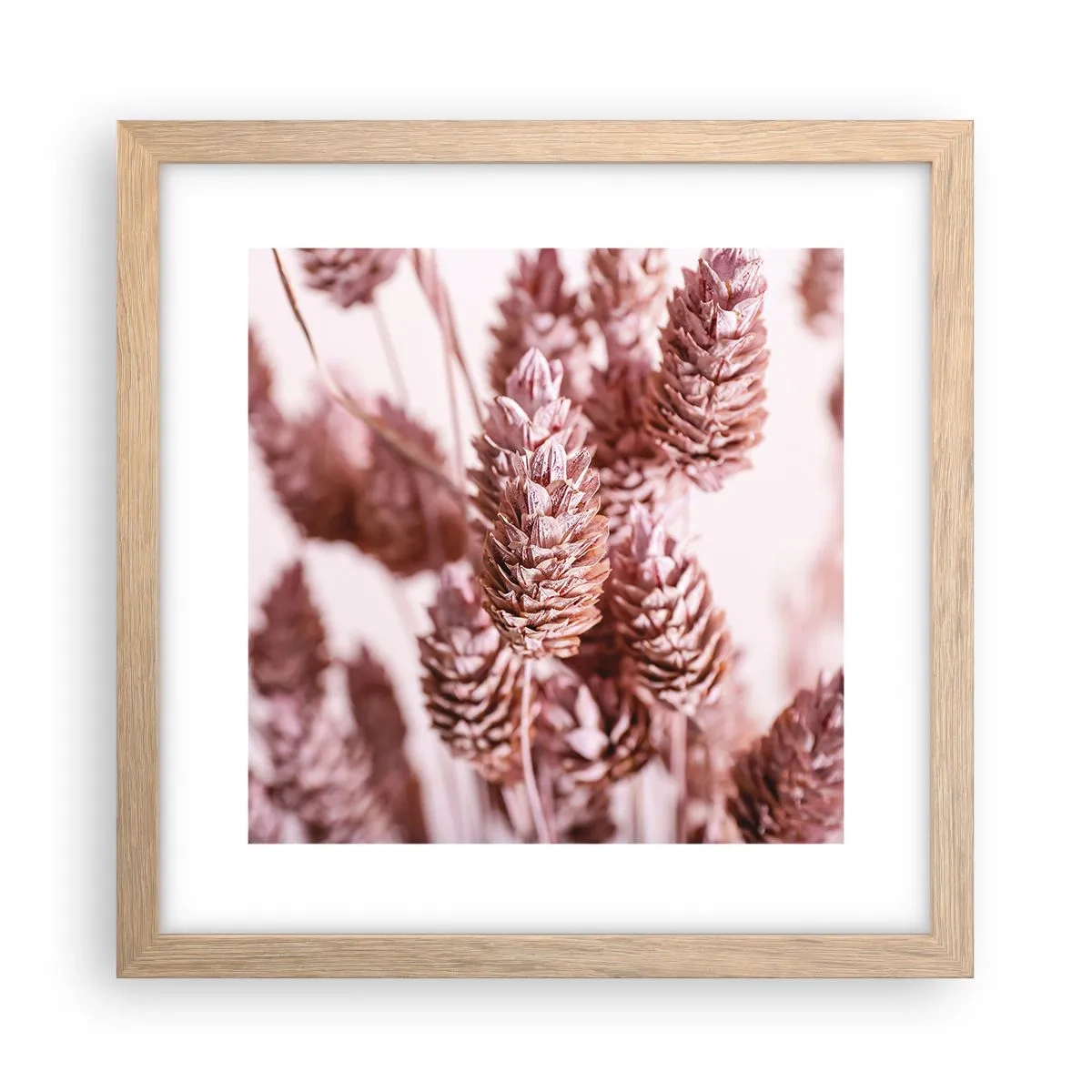 Affiche dans un chêne clair - Poster - Apparemment discret - 30x30 cm