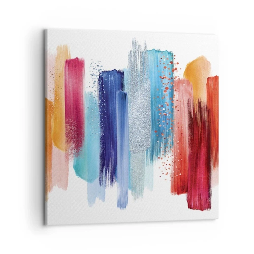 Impression sur toile - Image sur toile - En haut et en bas - 60x60 cm