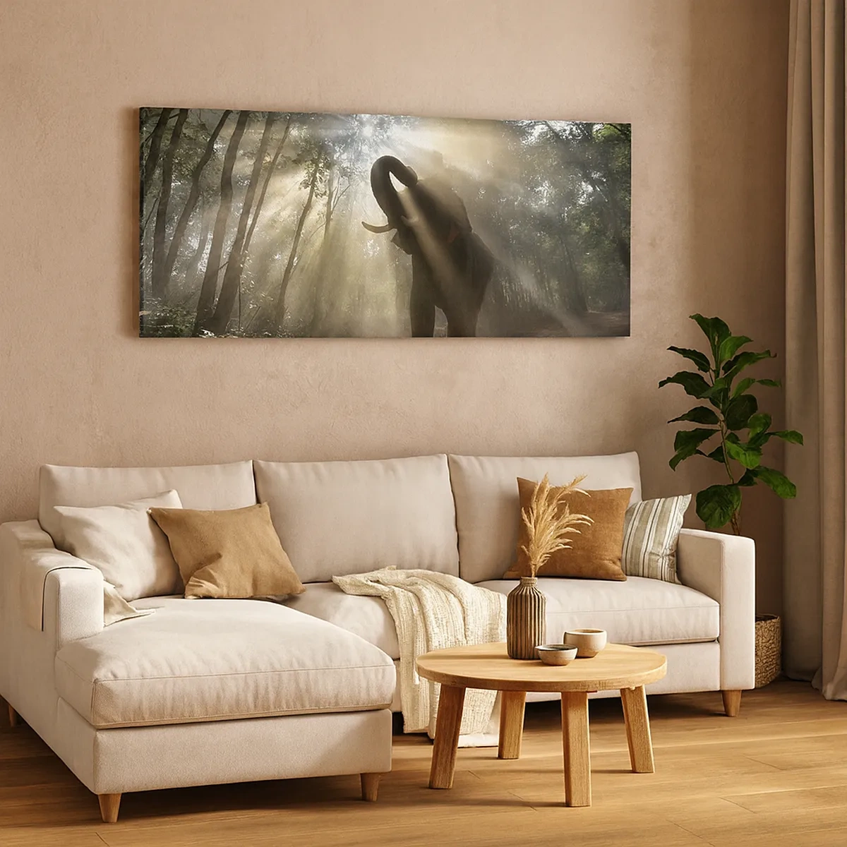 Impression sur toile - Image sur toile - Sous la bonne étoile - 30x30 cm