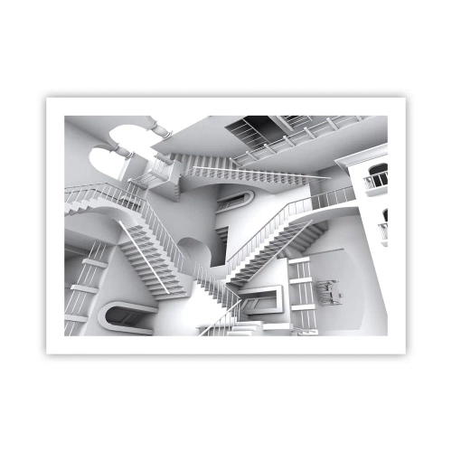 Affiche - Poster - Paradoxes spatiaux - 70x50 cm