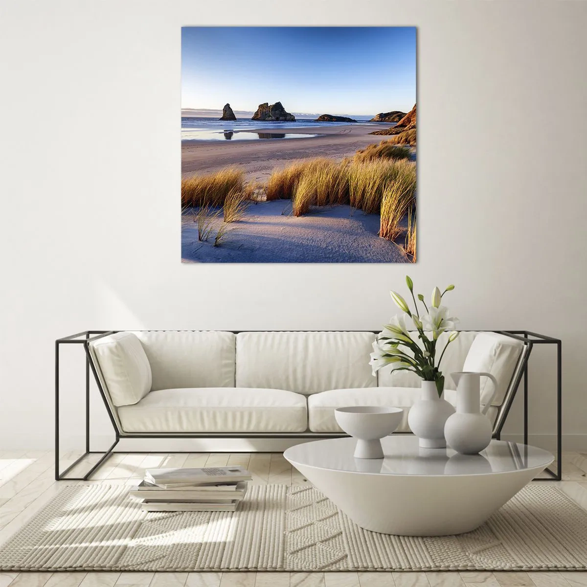 Impression sur verre - Image sur verre - Pour les chercheurs de paix - 40x40 cm