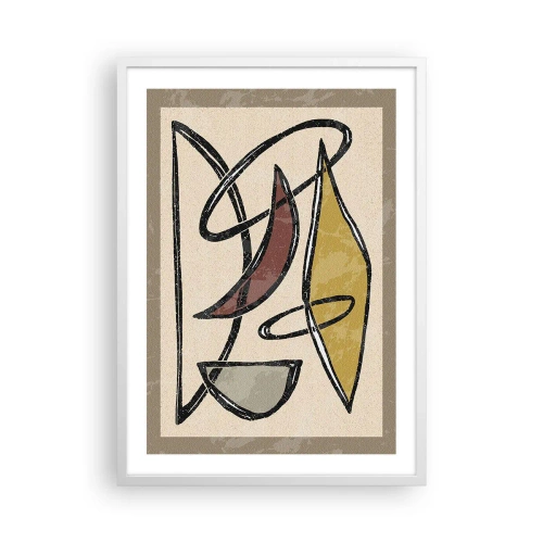 Affiche dans un cadre blanc - Poster - Verticales et horizontales - 50x70 cm