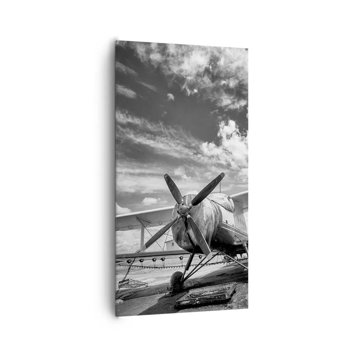 Impression sur toile - Image sur toile - Je suis impatient! - 65x120 cm