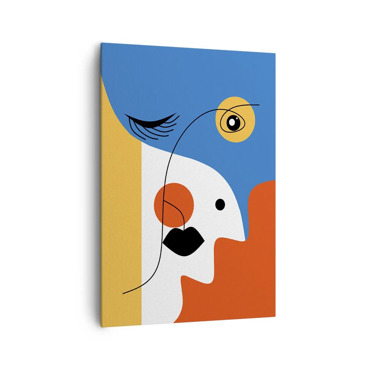 Impression sur toile - Image sur toile - Portrait déconstruit - 70x100 cm