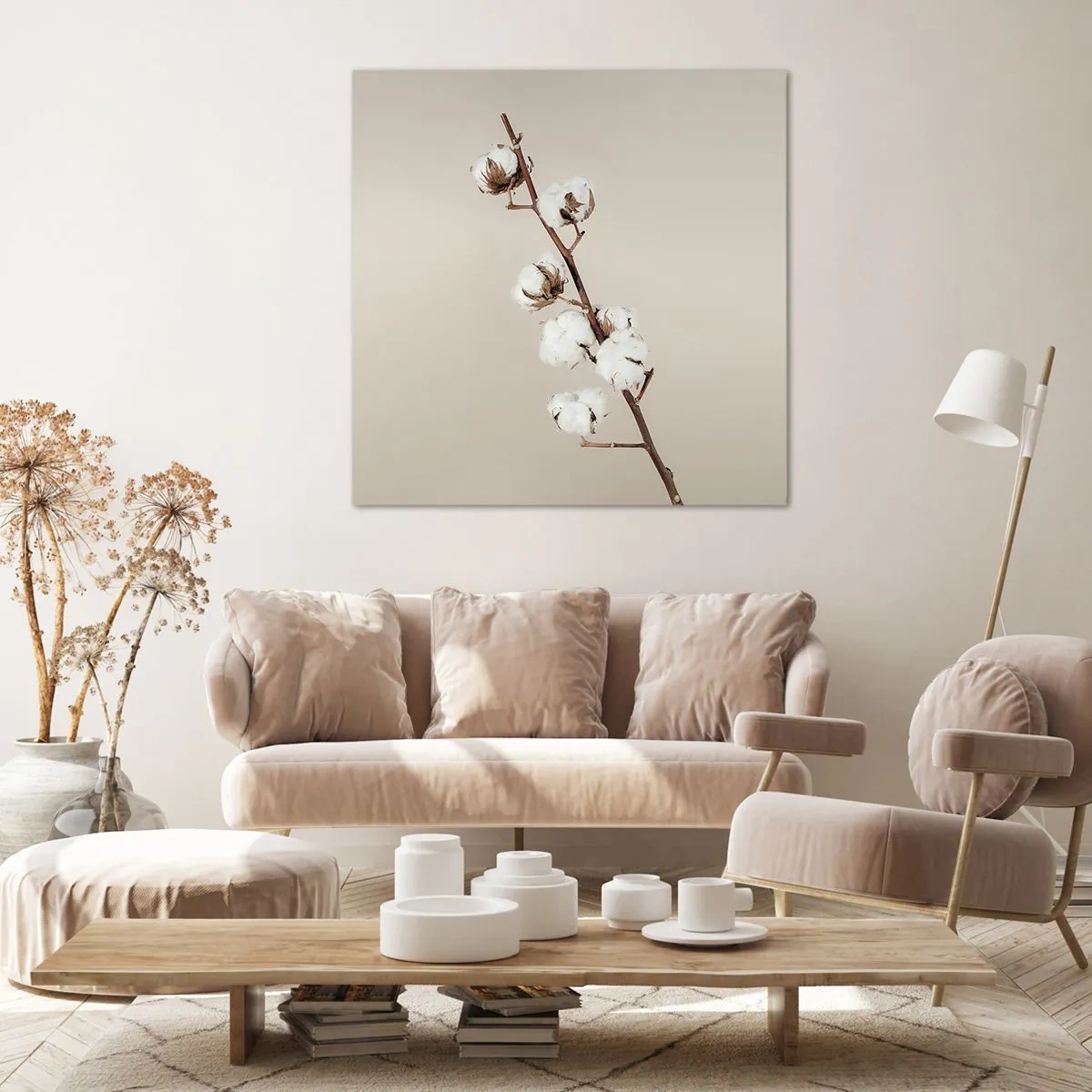 Impression sur toile - Image sur toile - A la source de la douceur - 70x70 cm