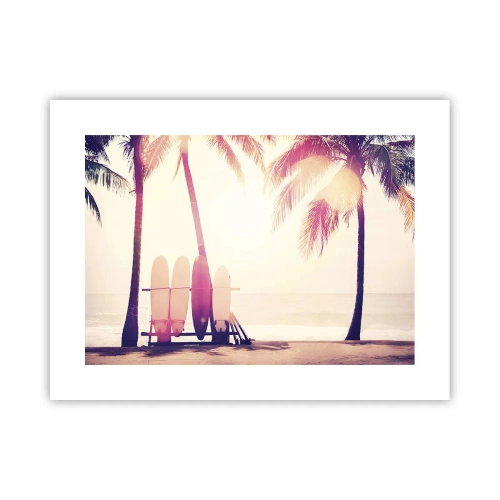 Affiche - Poster - Ca va être une journée magnifique - 40x30 cm