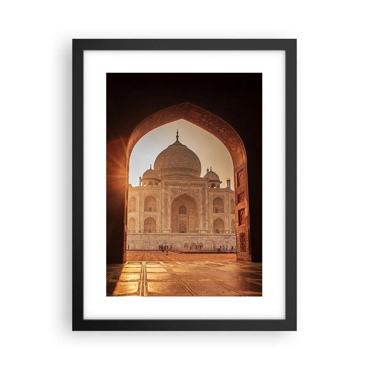 Affiche dans un cadre noir - Poster - Un monument à l'amour surnaturel - 30x40 cm