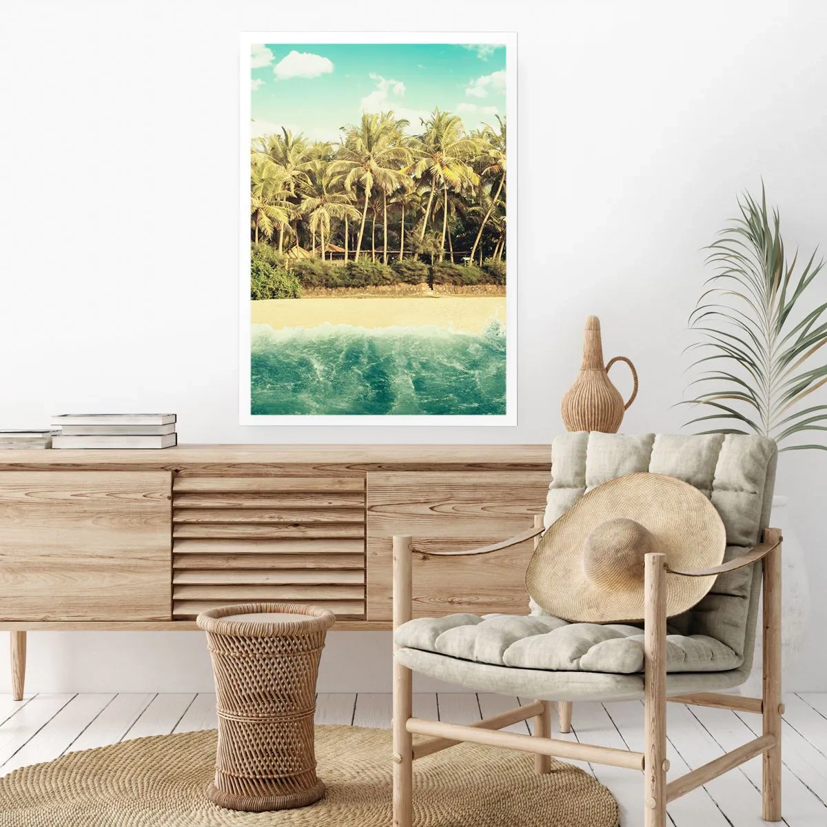 Affiche - Poster - Peut-être ici? - 30x40 cm