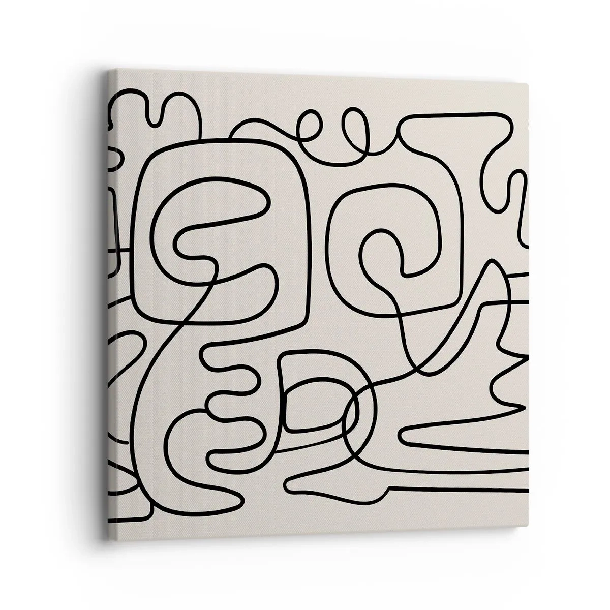 Impression sur toile - Image sur toile - Suivez les indices - 30x30 cm