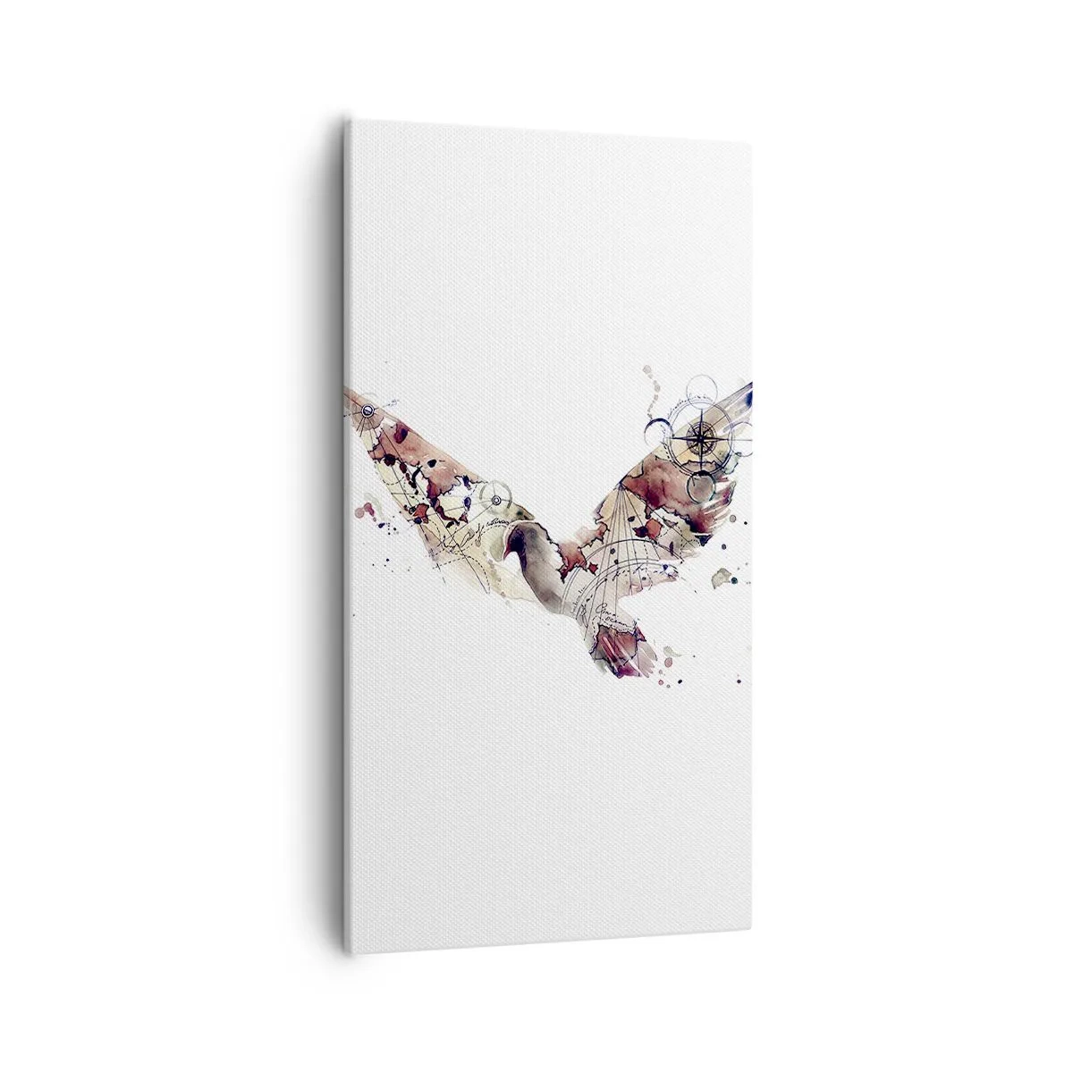 Impression sur toile - Image sur toile - Un pèlerin volant - 55x100 cm