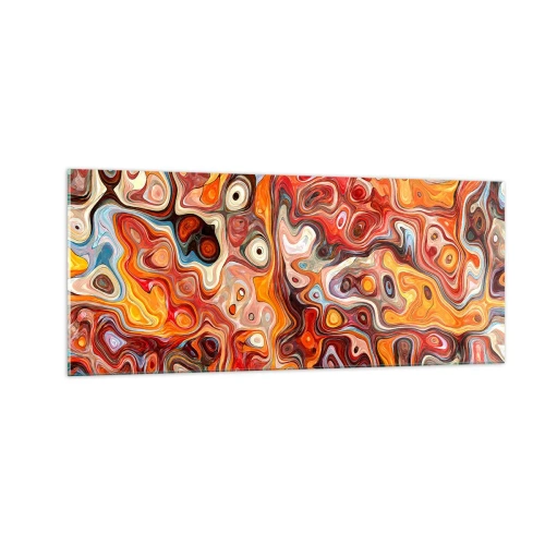 Impression sur verre - Image sur verre - Si les noix fondaient dans du miel - 100x40 cm