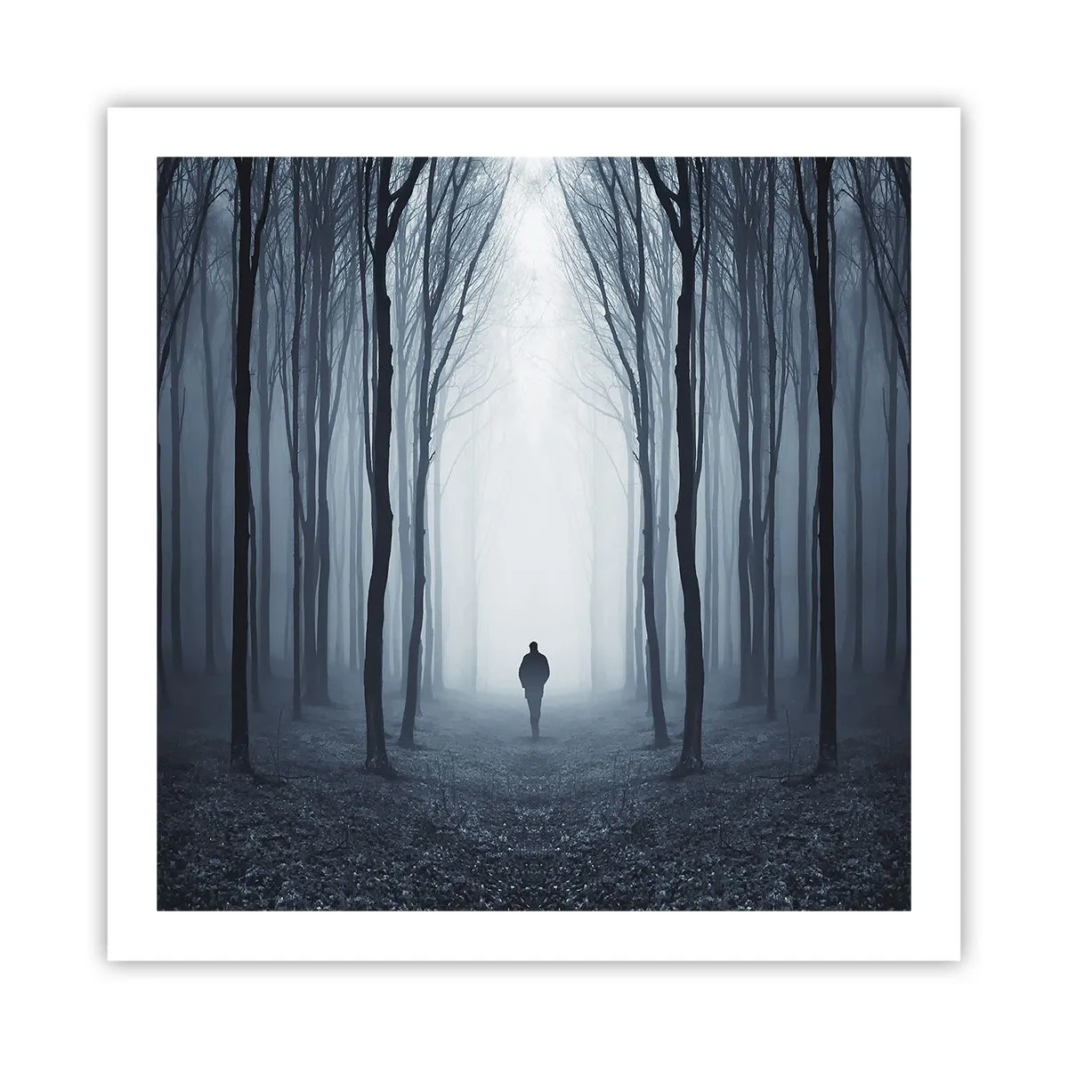 Affiche - Poster - Tout est simple et clair - 60x60 cm