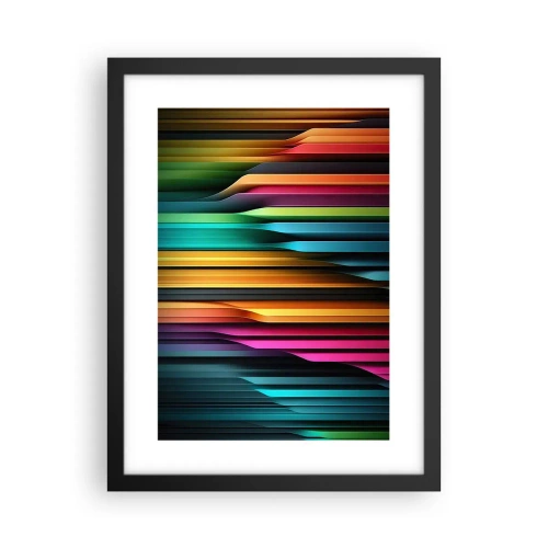 Affiche dans un cadre noir - Poster - Un organe de lumière - 30x40 cm
