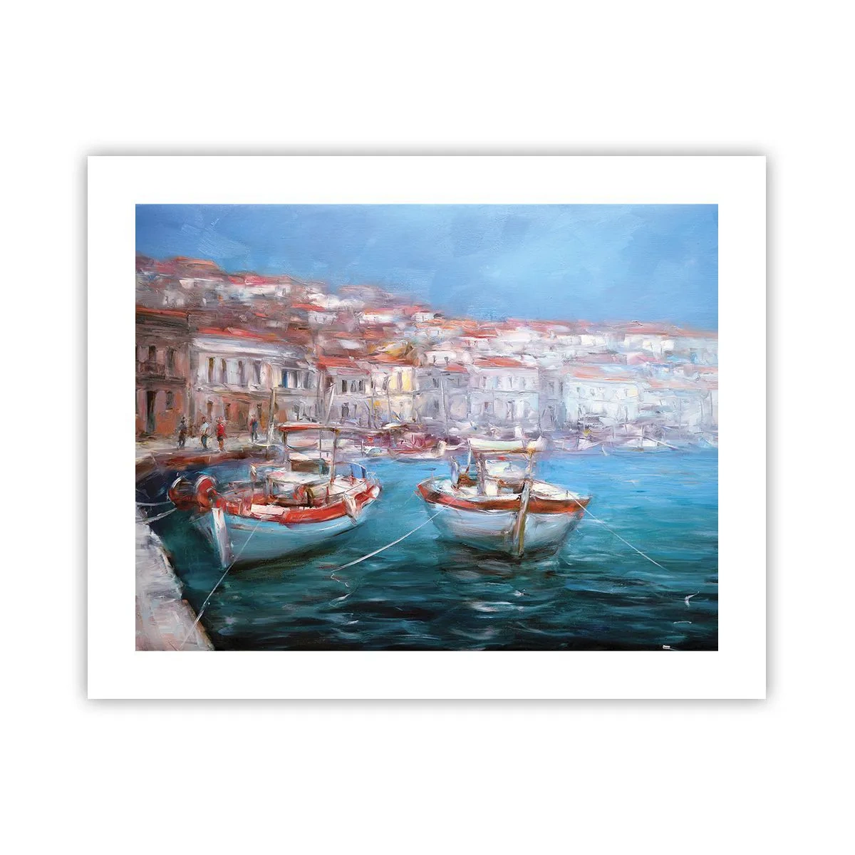 Affiche - Poster - Baie italienne - 50x40 cm