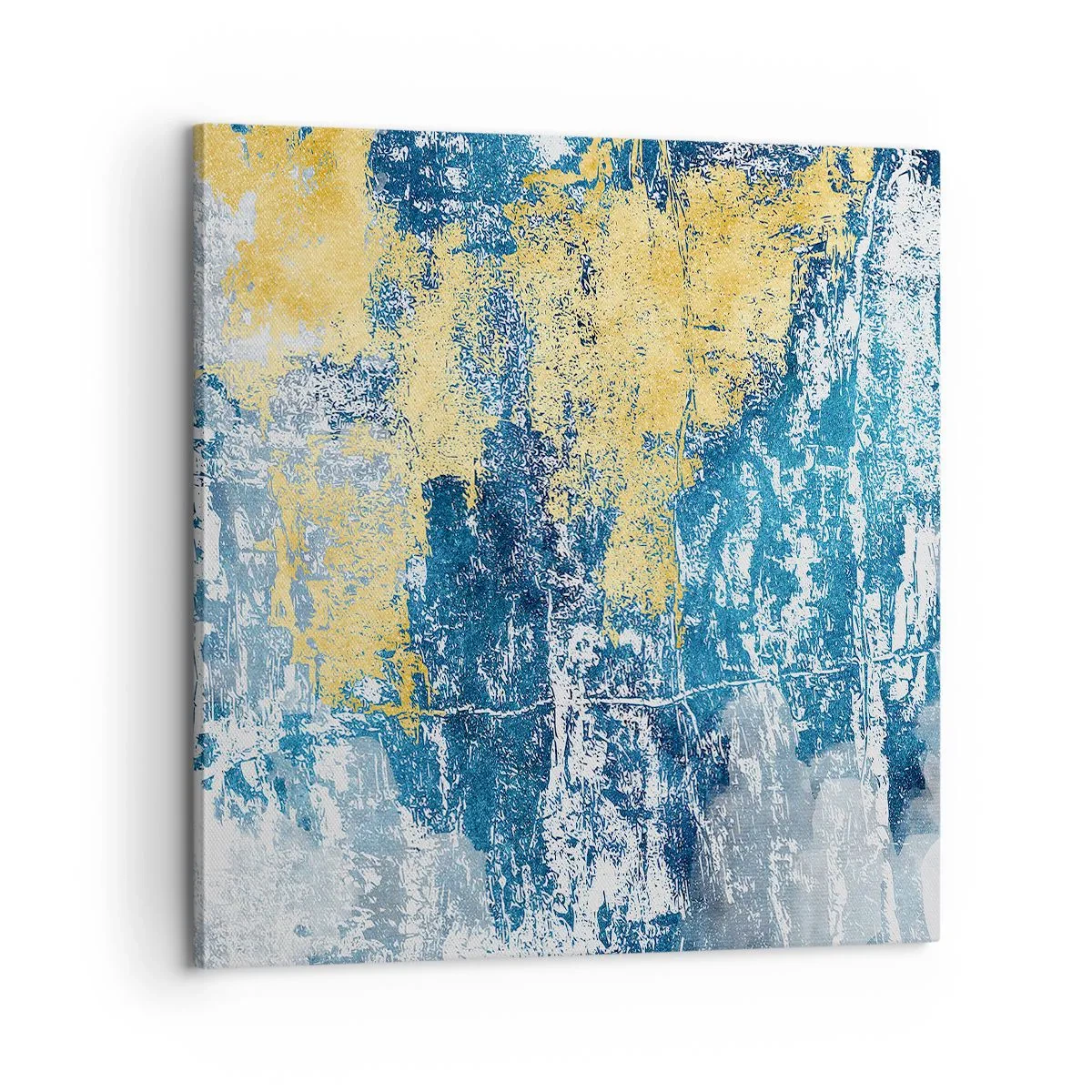 Impression sur toile - Image sur toile - Abstraction du temps - 60x60 cm