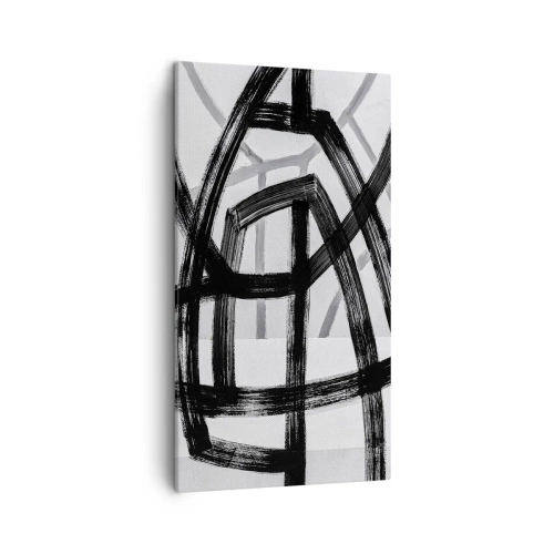 Impression sur toile - Image sur toile - Profondeur du bâtiment - 45x80 cm