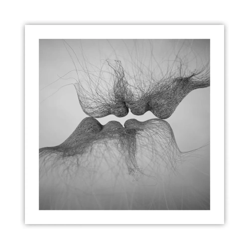 Affiche - Poster - La bise du vent - 50x50 cm