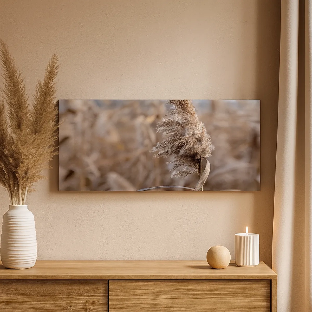 Impression sur toile - Image sur toile - Il est temps de s'envoler avec le vent - 30x30 cm