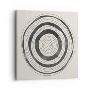 Impression sur toile - Image sur toile - Ce qui est important c'est ce qu'il y a entre les deux - 40x40 cm