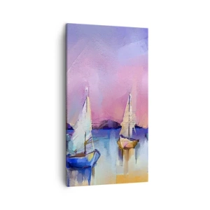 Impression sur toile - Image sur toile - Direction: les eaux larges - 45x80 cm