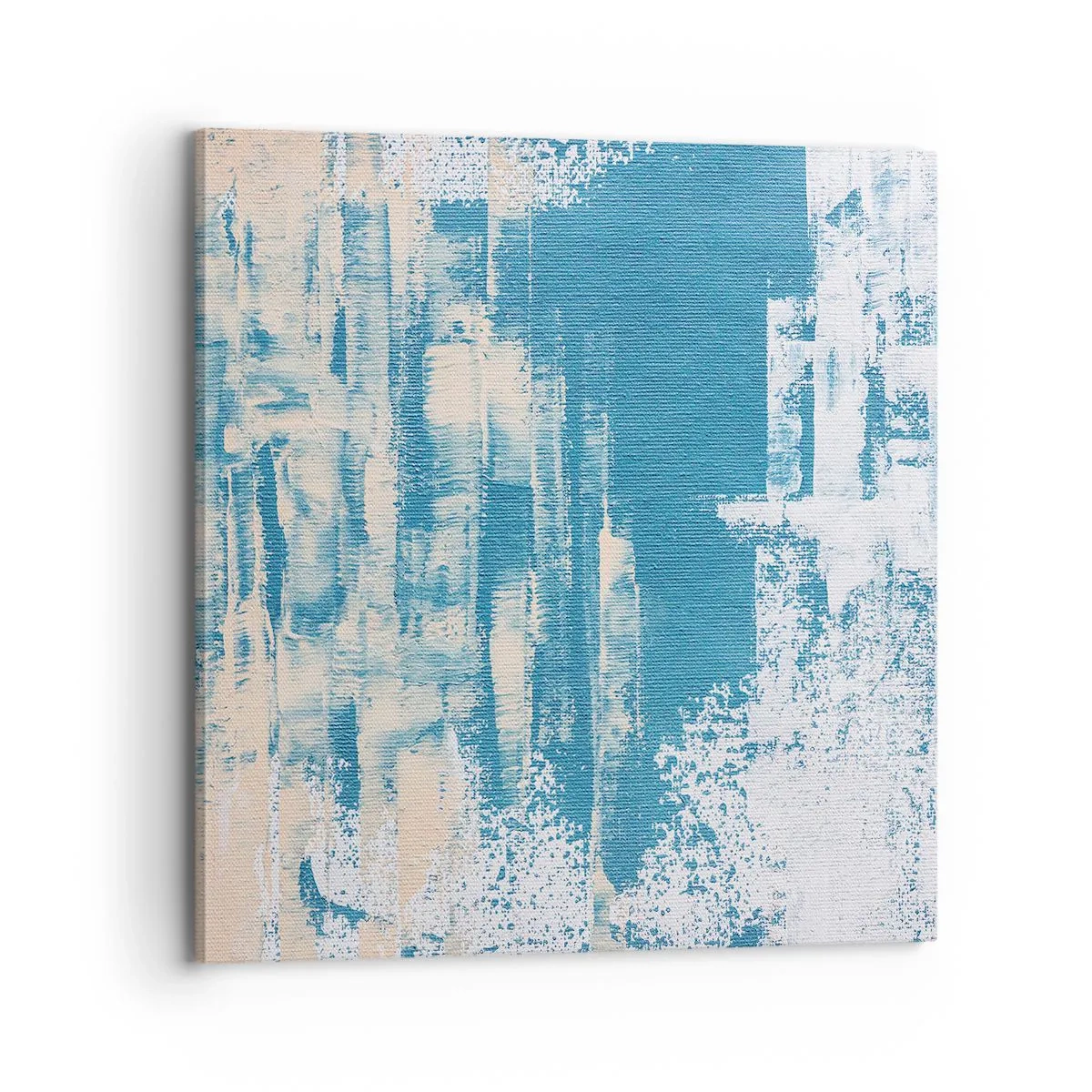 Impression sur toile - Image sur toile - À travers un iceberg - 70x70 cm