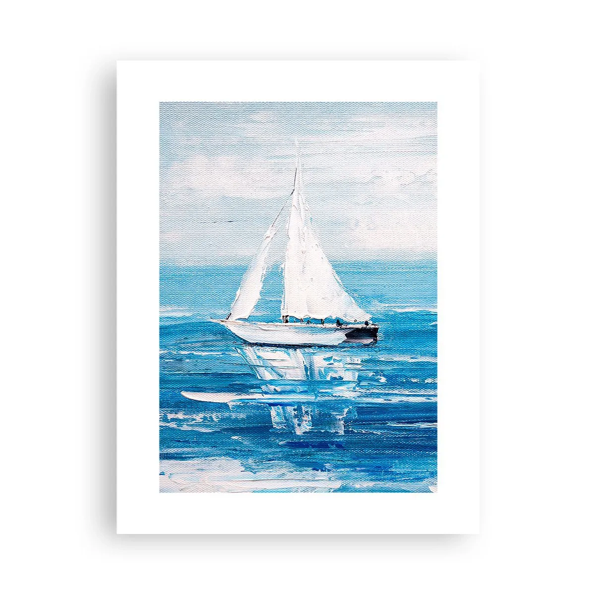 Affiche - Poster - Avec un ami à mes côtés - 30x40 cm