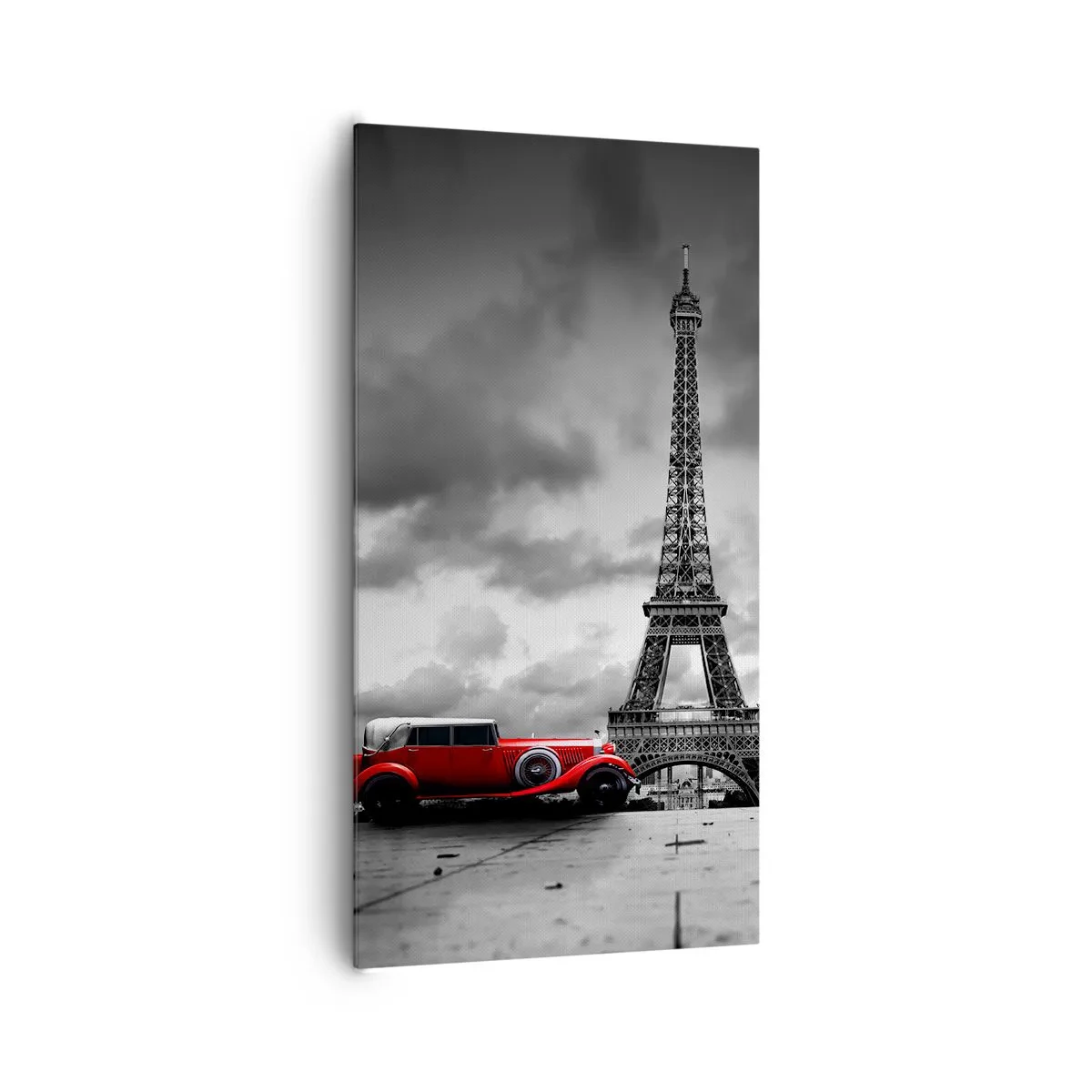 Impression sur toile - Image sur toile - Il n'y a pas si longtemps à Paris - 65x120 cm