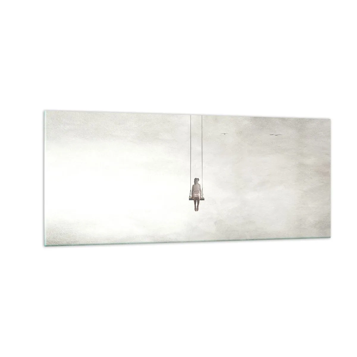 Impression sur verre - Image sur verre - Enfant en nous - 100x40 cm