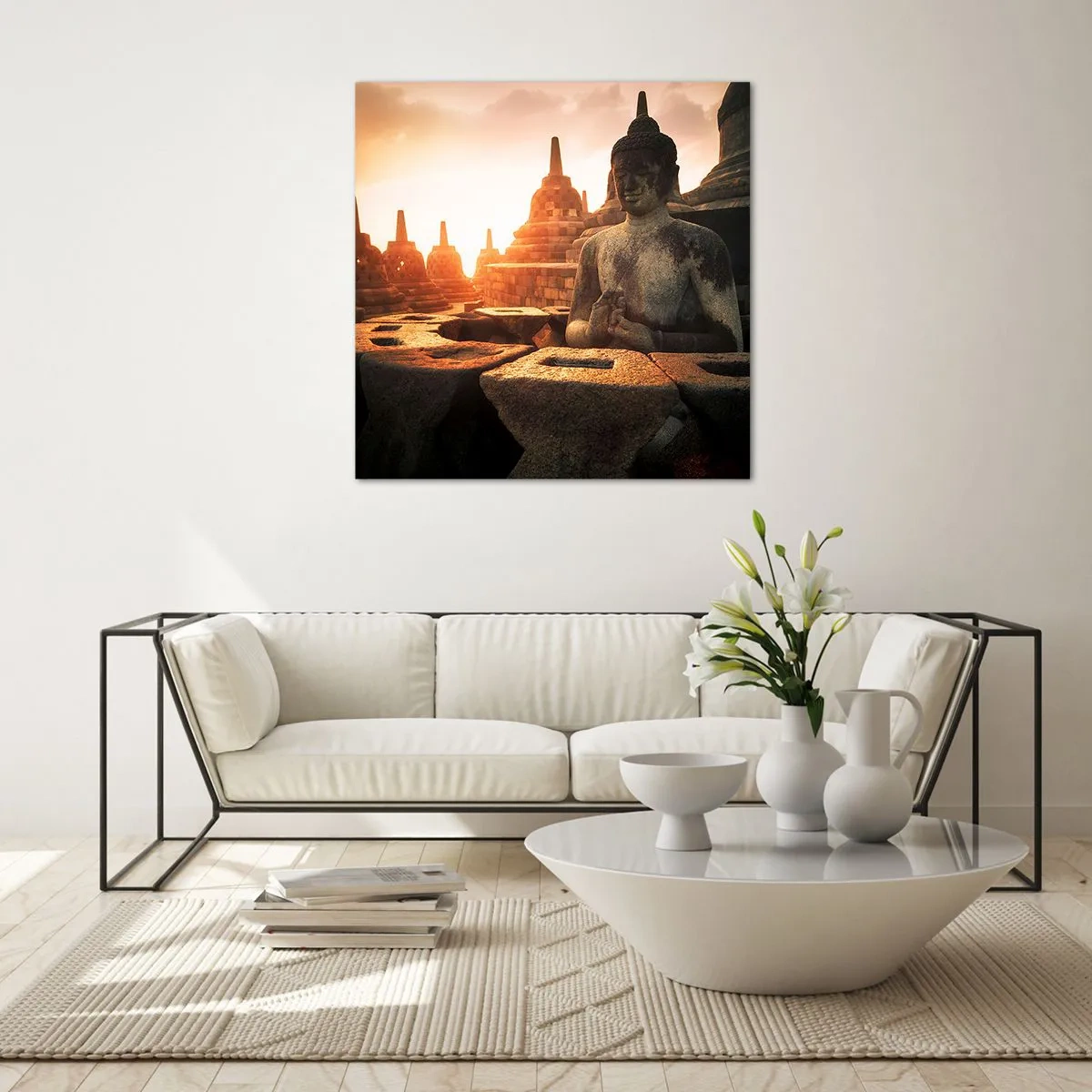 Impression sur verre - Image sur verre - Temps de grande sagesse - 70x70 cm