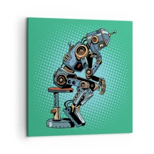 Impression sur toile - Image sur toile - Au-dessus de l'essence de l'être - 50x50 cm