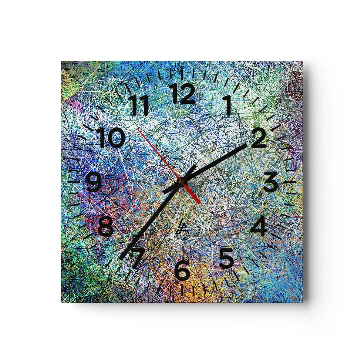 Horloge murale - Pendule murale - Ce n'est pas si simple - 40x40 cm