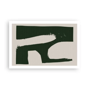 Affiche - Poster - Baies blanches - 91x61 cm