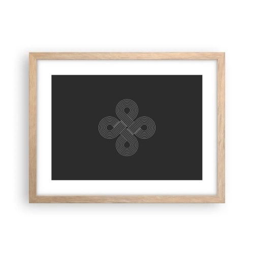 Affiche dans un chêne clair - Poster - Dans l'âme celtique - 40x30 cm