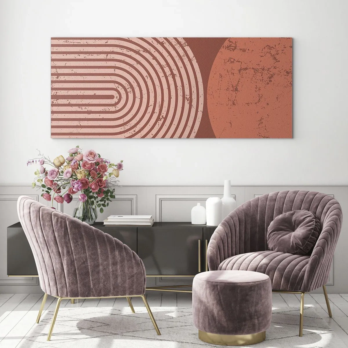 Impression sur verre - Image sur verre - Une relation proche - 100x40 cm