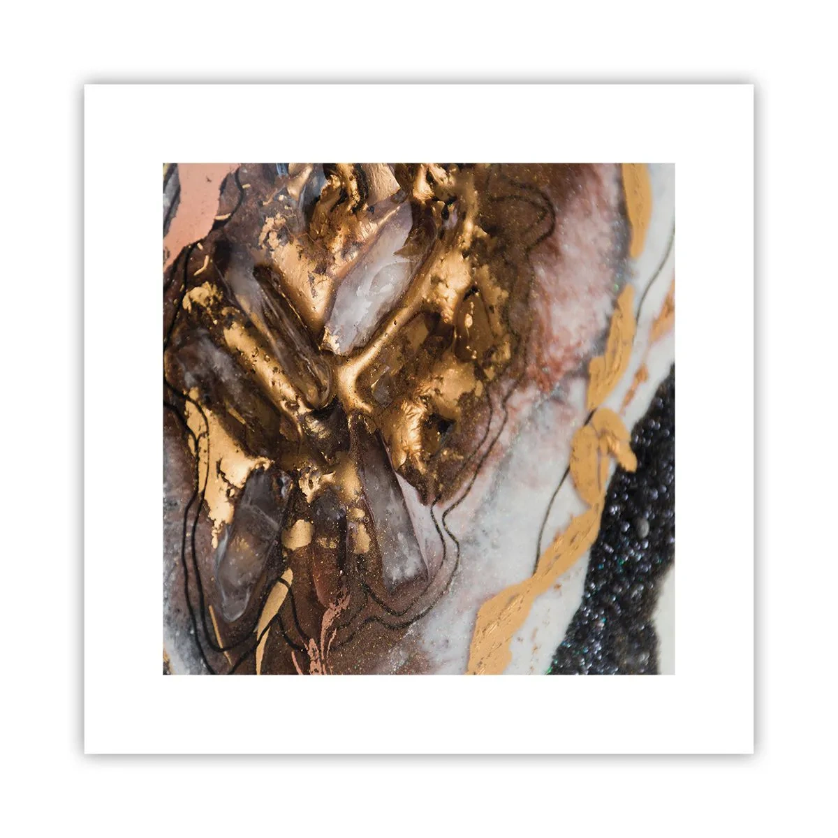 Affiche - Poster - Élément de la terre - 30x30 cm