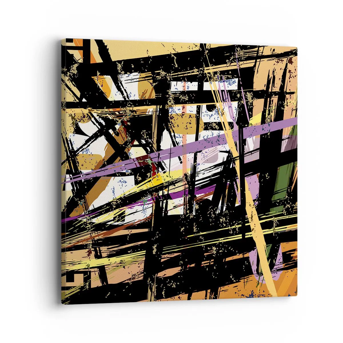 Impression sur toile - Image sur toile - Une coupe nette - 40x40 cm