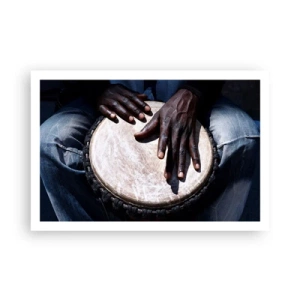 Affiche - Poster - Vis à son rythme - 91x61 cm