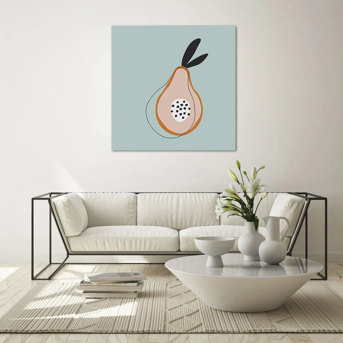 Impression sur verre - Image sur verre - Pénétrer la nature des choses - 60x60 cm