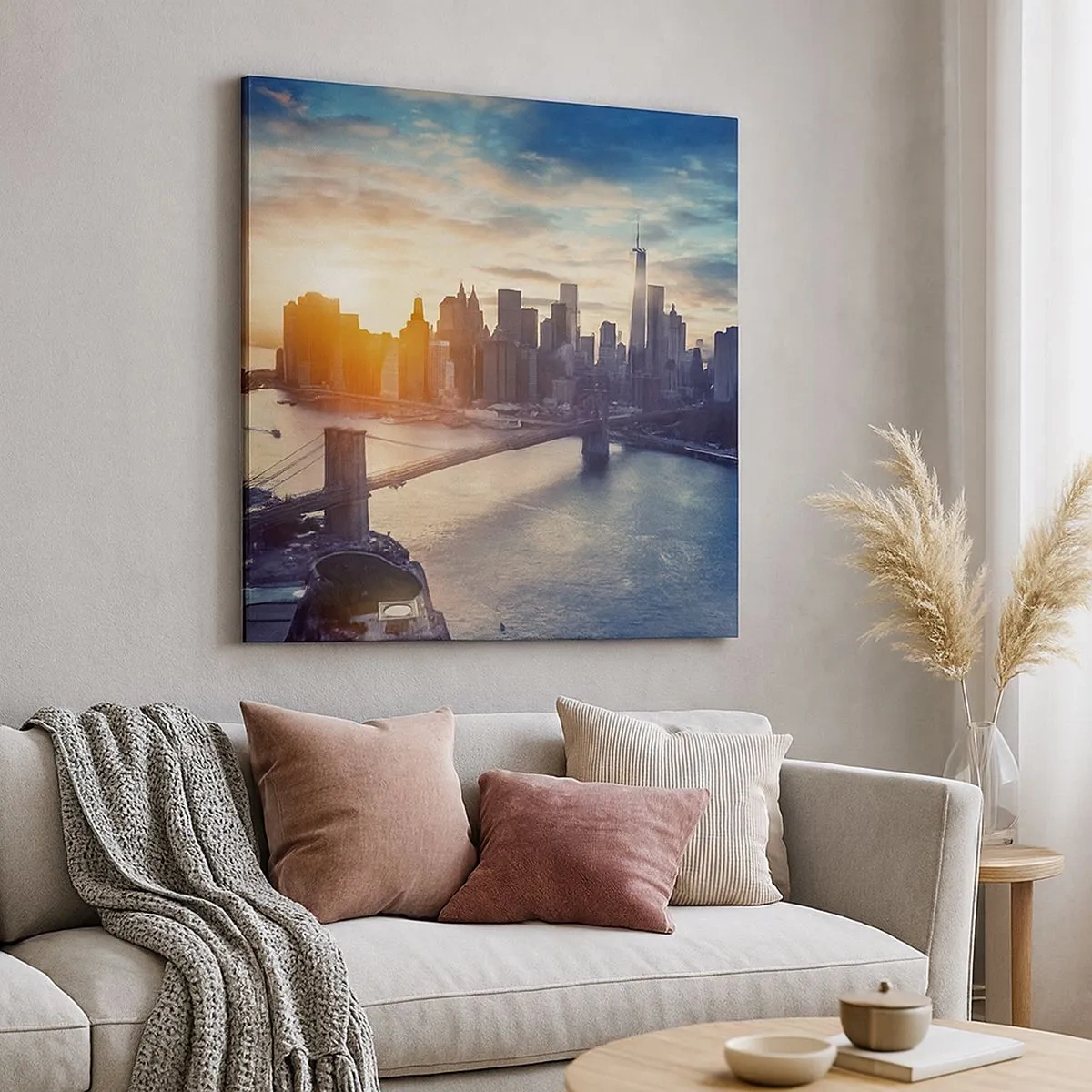 Impression sur toile - Image sur toile - Monument de la culture occidentale - 30x30 cm