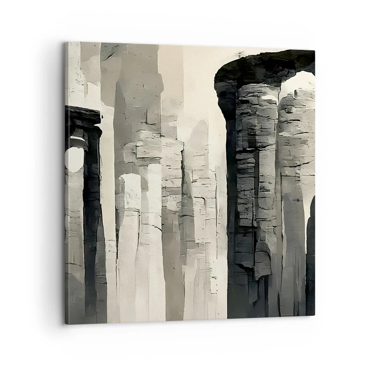 Impression sur toile - Image sur toile - La majesté de l'Antiquité - 60x60 cm