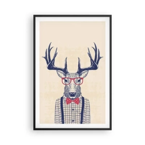 Affiche dans un cadre noir - Poster - Une extravagance amusante - 61x91 cm