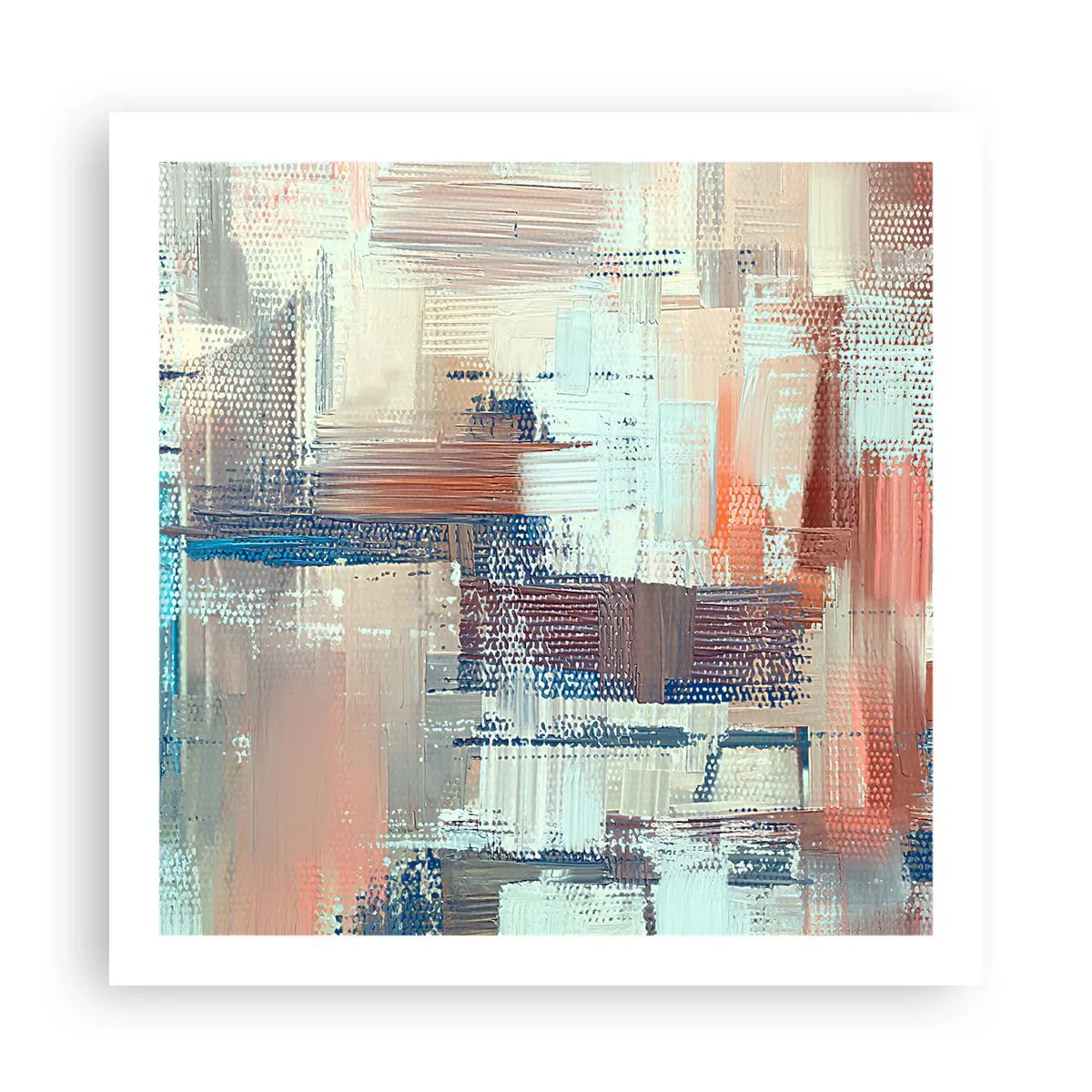 Affiche - Poster - Atteindre la lumière - 60x60 cm