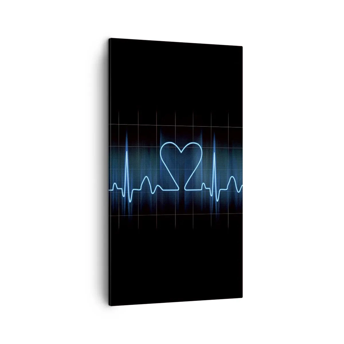 Impression sur toile - Image sur toile - Au rythme du cœur - 45x80 cm