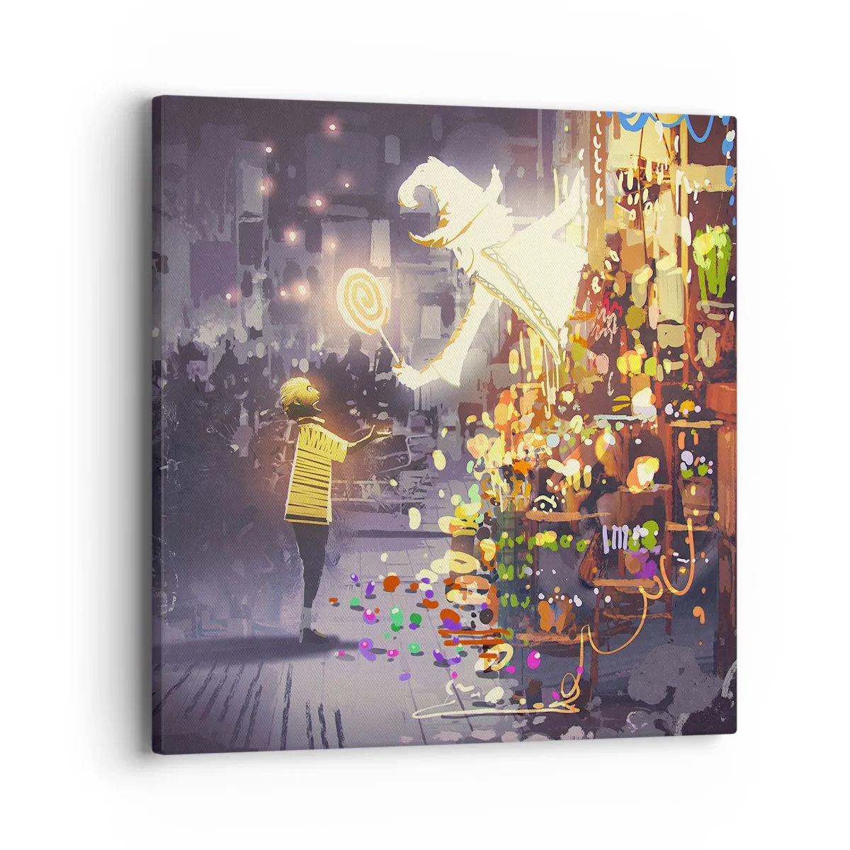 Impression sur toile - Image sur toile - La magie existe - 40x40 cm