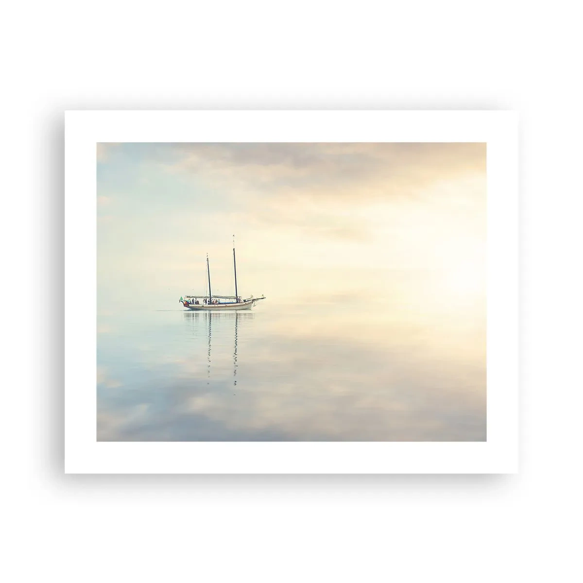 Affiche - Poster - Dans une mer de silence - 50x40 cm
