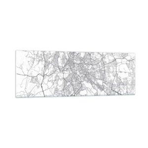 Impression sur verre - Image sur verre - Cercle romain - 90x30 cm