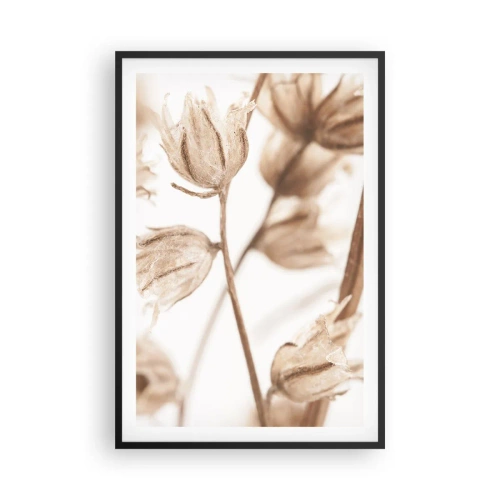 Affiche dans un cadre noir - Poster - Ils appellent à la fin de l'été - 61x91 cm