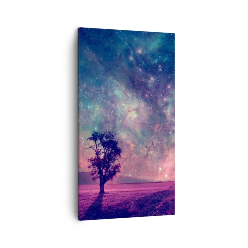 Impression sur toile - Image sur toile - Sous un ciel magique - 45x80 cm
