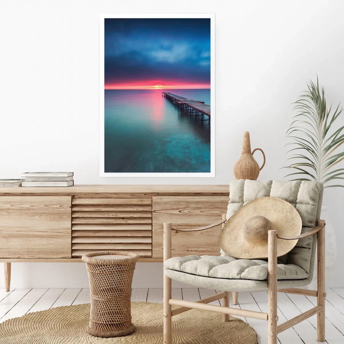 Affiche - Poster - Entre le ciel et la terre - 30x40 cm